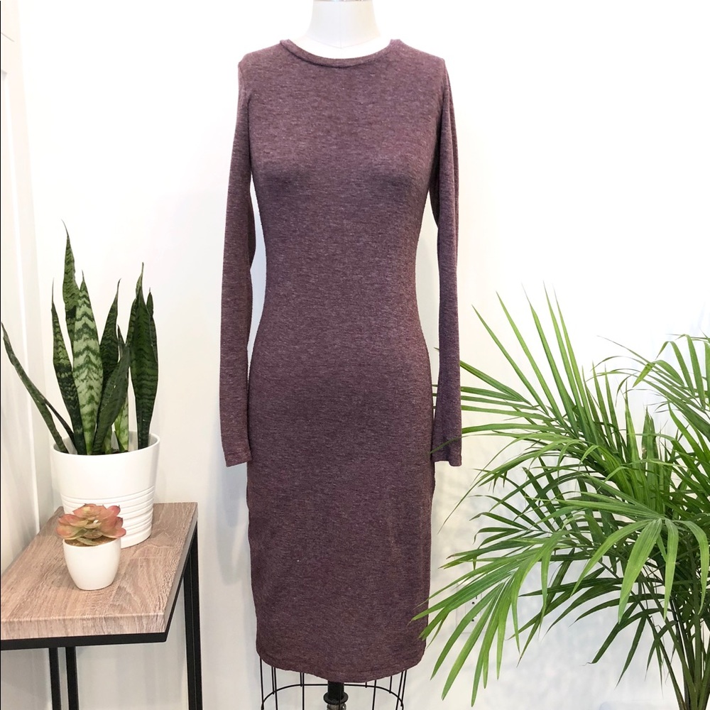 Aritzia Wilfred free long sleeve knit dress XS